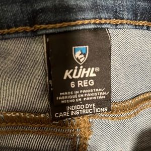 9” Kontour Flex Denim Skinny Kuhl jean